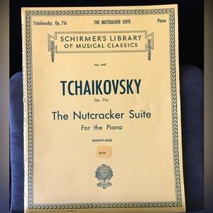 Tchaikovsky’s Nutcracker Suite Musical Score For Piano
